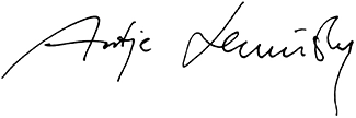 Unterschrift Antje Leminsky